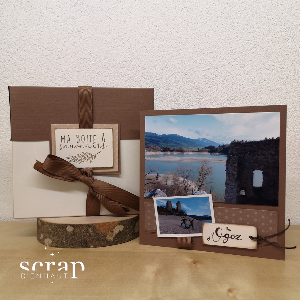 Mini album boîte