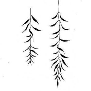tampon-feuilles-de-saule-willow-leaf-2-lavinia-lav173