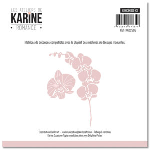 matrice de découpe orchidées des Ateliers de Karine