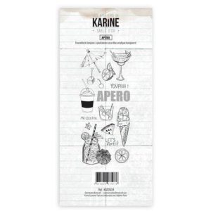 Tampons transparents Apéro - Les Ateliers de Karine