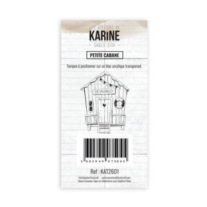 Tampon transparent Petite Cabane - Les Ateliers de Karine