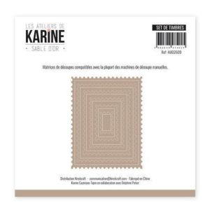 Matrice de découpe Set de timbres - Les Ateliers de Karine