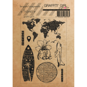 tampons transparents travel Graffiti Girl