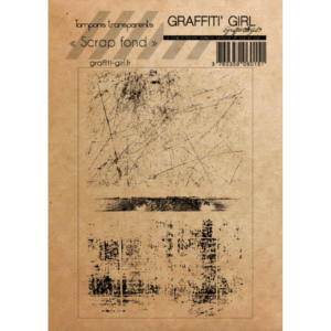 Tampons transparents Scrap Fond - Grafitti Girl