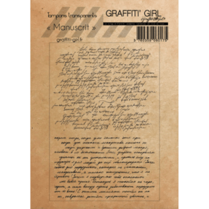 tampons transparents textures manuscrit - Graffiti Girl