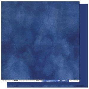 Papier back-to-basics bleu - A contre courant 9 - Les Ateliers de Karine - Scrap d Enhaut