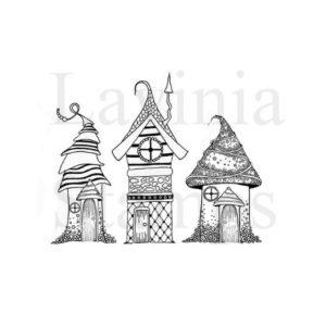 Tampons Zen Houses - Lavinia - Scrap d'Enhaut