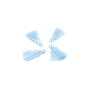 Pompon fils - Bleu clair - Zibuline - Scrap d'Enhaut