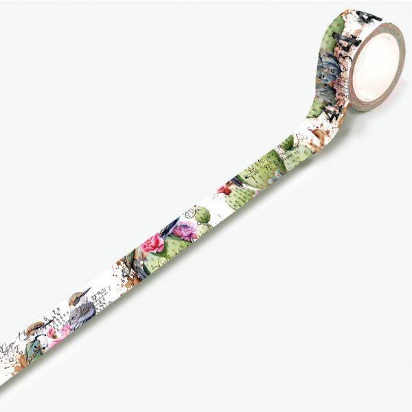 Washi Tape - Prickly Blooms #69 - Aall and Create - Scrap d'Enhaut