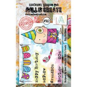Tampons Boy Birthday - Aall and Create #962 - Scrap d'Enhaut