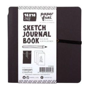 Journal notebook 16x16cm - Paperfuel - Scrap d'Enhaut