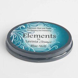 Encreur Dye Ink Elements - Blue Atoll - Lavinia Stamps - Scrap d'Enhaut