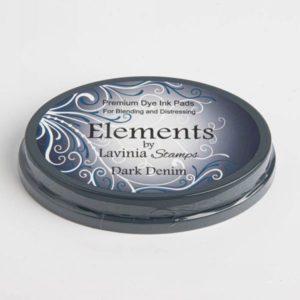 Encreur Dye Ink Elements - Dark Denim - Lavinia Stamps - Scrap d'Enhaut