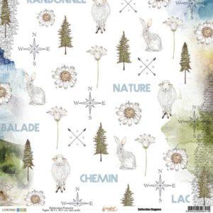 Papier Oxygène 03 - R - Lorelai Design - Scrap d'Enhaut