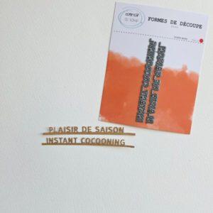 Dies Duo de mots Cocooning - Comptoir du scrap - Scrap d'Enhaut