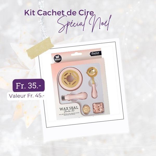 Kit cachets de Cire - Scrap d'Enhaut
