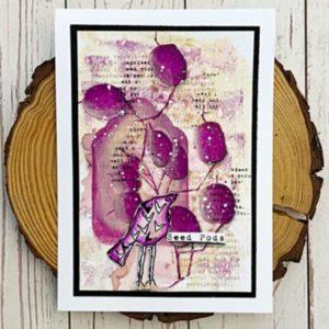 Pochoir Tag - exemple - Tracy Evans - Scrap d'Enhaut