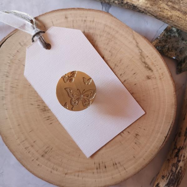 Sceau pour cachet de cire – Papillons - DIY & Cie - Scrap d'Enhaut