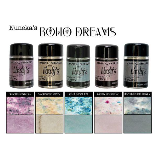 Boho Dreams Magical Shaker Set - Lindy's Gang - Scrap d'Enhaut