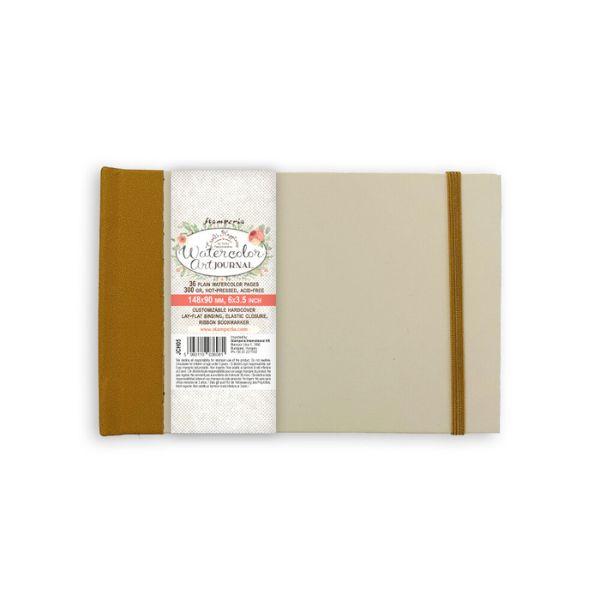 Carnet Aquarelle - 148 x 90 mm - Stamperia - Scrap d Enhaut