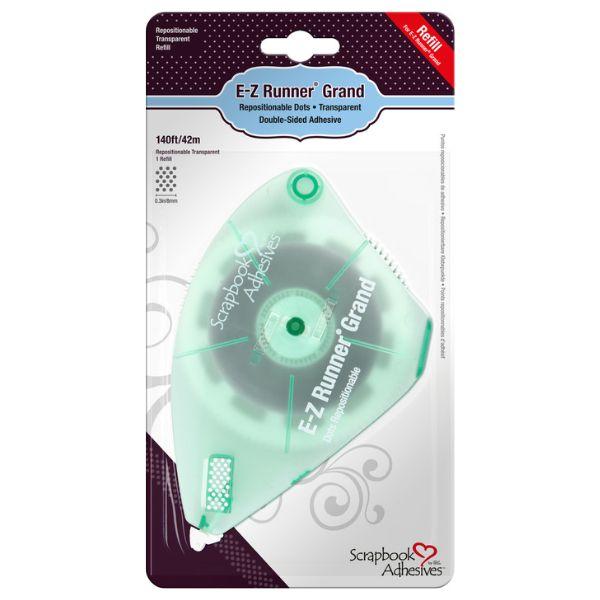 EZ-Runner® Grand Dots – Recharge adhésif repositionnable