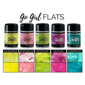 Go Girl Flats Magical Shaker Set - Lindy's Gang - Scrap d'Enhaut