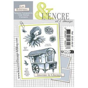 Tampons Invente le chemin - L'Encre et l'Image - Scrap d'Enhaut