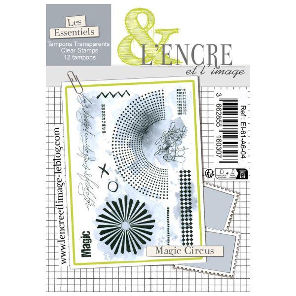 Tampons Magic Circus - L'Encre et l'Image - Scrap d'Enhaut