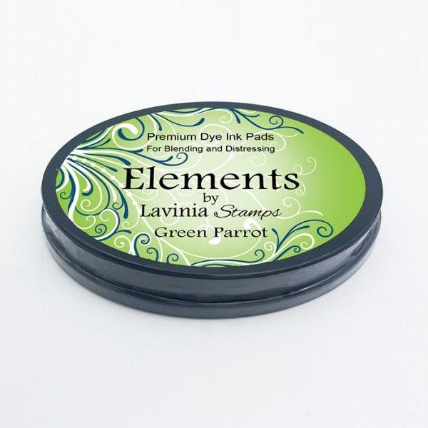 Encreur Dye Ink Elements - Green Parrot - Lavinia Stamps - Scrap d'Enhaut