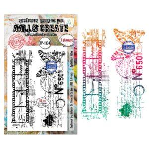 Tampons Splatter Film - #1334 Aall and Create - Scrap d'Enhaut