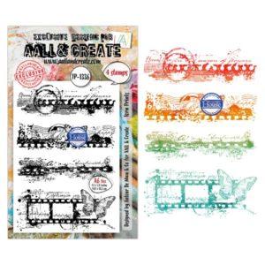 Tampons Torn Prints - #1336 Aall and Create - Scrap d'Enhaut