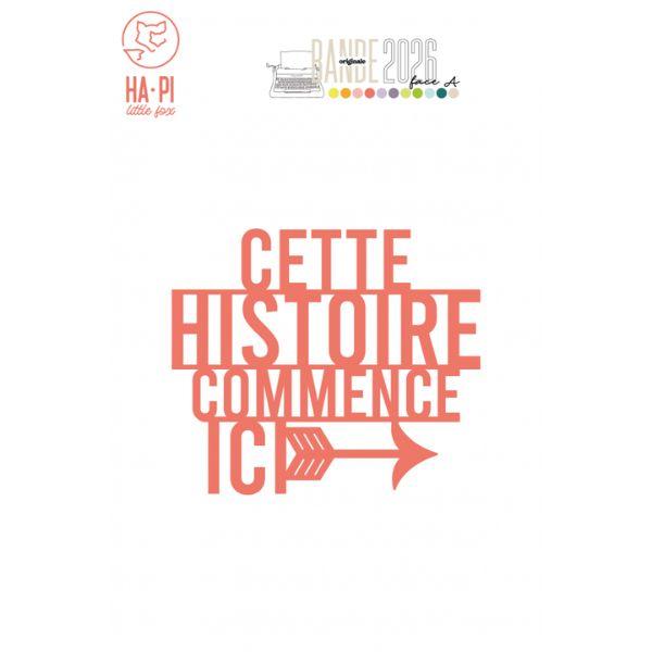 Die Cette histoire - Ha Pi Little Fox - Scrap d'Enhaut