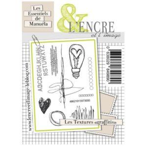 Tampons Les Textures Graffitis - L'Encre et l'Image - Scrap d'Enhaut