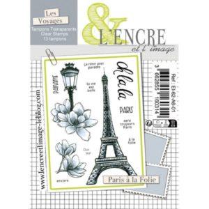 Tampons Paris à la Folie - L'Encre et l'Image - Scrap d'Enhaut